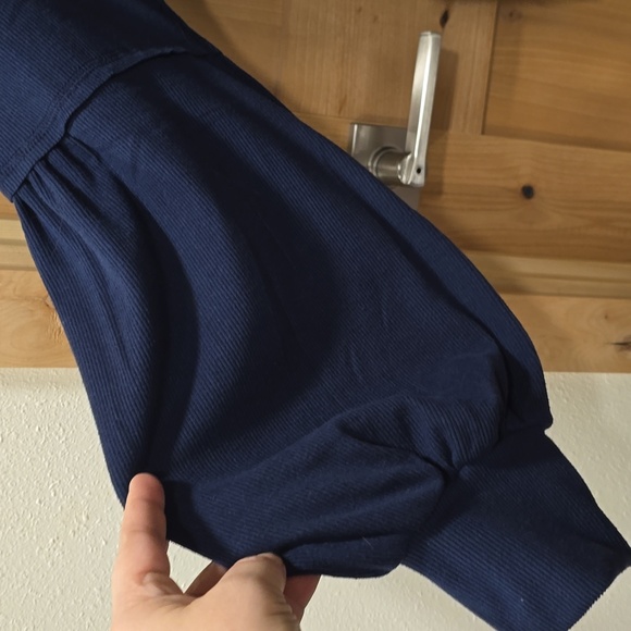 BTFBM Navy Blue Oversized Crew Neck Sweatshirt Sz XL - Picture 10 of 14